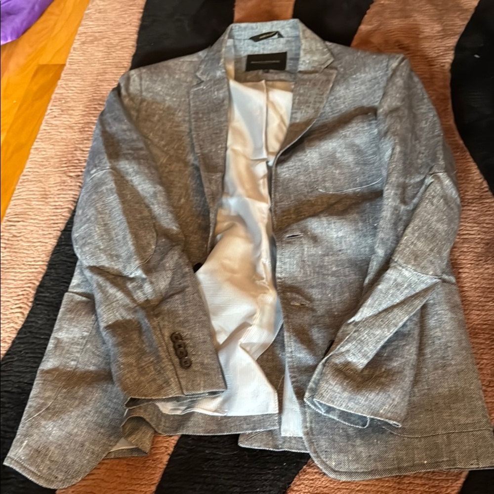 J. Crew Chambray Sport Coat Classic Tailored Design